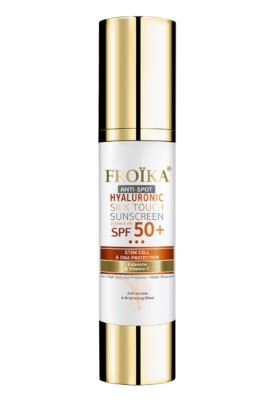 Froika Hyaluronic Silk Touch Sunscreen SPF50+ Anti Spot Αντηλιακό Προσώπου με Αντιγηραντική Δράση 50ml