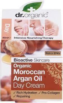 Dr. Organic Moroccan Argan Oil Day Cream, 50 ml