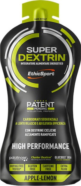 EthicSport Super Dextrin Gel Pro Apple-Lemon Ενεργειακό Συμπλήρωμα Μήλο & Λεμόνι 55ml