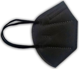 TEMT Global Μάσκες Ενηλίκων Μαύρες FFP2 NR 10 Σακουλάκια ανά 1 Τεμάχιο σε Κουτί