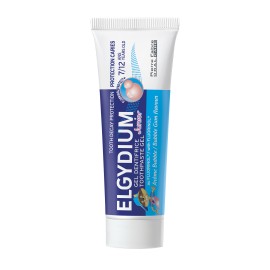 Elgydium Junior Bubble Οδοντόκρεμα για Παιδιά 7-12 Ετών κατά της Τερηδόνας με Φθόριο 1400ppm & Γεύση Τσιχλόφουσκας 50ml