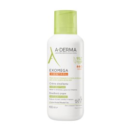 A-Derma Exomega Control Μαλακτική Κρέμα Κατά του Αισθήματος Κνησμού για το Ξηρό Δέρμα με Τάση Ατοπίας Πρόσωπο & Σώμα 400ml