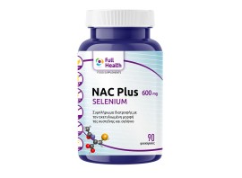 Full Health Nac Plus Selenium Προστασία των Κυττάρων από το Οξειδωτικό Στρες 90 Φυτικές Κάψουλες