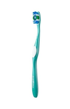 Colgate 360° Deep Clean Medium Οδοντόβουρτσα Απλή Πράσινη Μέτρια 1 Τεμάχιο