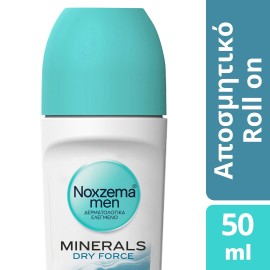 Noxzema Men Minerals Dry Force Ανδρικό Αποσμητικό Roll on 48ωρης Προστασίας 50ml