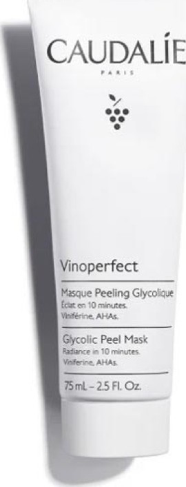 Caudalie Vinoperfect Glycolic Peel Mask Gentle Exfoliating Mask Μάσκα Ήπιας Απολέπισης για Λάμψη και Ομοιόμορφο Τόνο 75ml