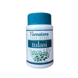 Himalaya Wellness Tulasi Συμπλήρωμα Διατροφής για το Αναπνευστικό Σύστημα 60 Κάψουλες