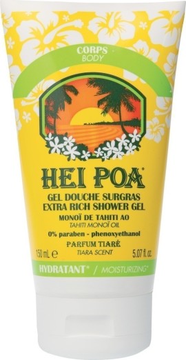 Hei Poa Extra Rich Shower Gel Tiare Ενυδατικό Αφρόλουτρο 150ml