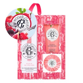 Roger & Gallet PROMO Fleur de Figuier Eau De Parfume 100ml - ΔΩΡΟ Shower Gel Αφρόλουτρο 50ml - Savon Bienfaisant Αρωματική Πλάκα Σαπουνιού 50gr