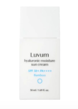 Luvum Bamboo Hyaluronic Moisture Sun SPF50+ Αντηλιακή Κρέμα Προσώπου 50ml