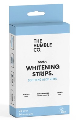 The Humble Co. Whitening Teeth Strips Soothing Aloe Vera για Λεύκανση Δοντιών 28 Strips