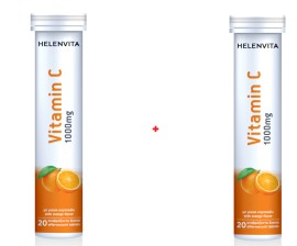 Helenvita PROMO Vitamin C 1000mg Συμπλήρωμα Διατροφής για την Ενίσχυση του Ανοσοποιητικού 2x20 Αναβράζοντα Δισκία