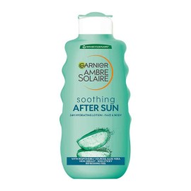 Garnier Ambre Solaire Soothing After Sun Hydrating Lotion Καταπραϋντικό Γαλάκτωμα Προσώπου - Σώματος για Μετά τον Ήλιο 200ml
