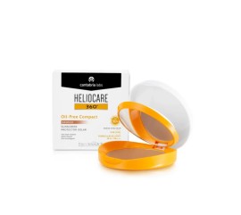 HelioCare 360°Oil-Free Compact SPF50+ Bronze Αντηλιακή Πούδρα Προσώπου Μπρονζέ 10gr