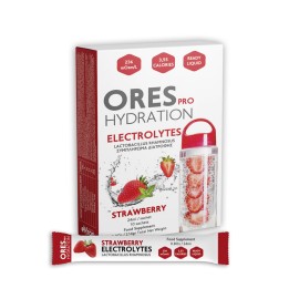 Eifron Ores Pro Hydration Ενυδάτωση, Ηλεκτρολύτες & Προβιοτικά Φράουλα Όλα σε ένα Φακελάκι, Έτοιμο προς Χρήση 10 Φακελίσκοι