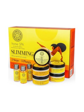 Natura Siberica Home Spa Slimming Programme For Body Firming Πρόγραμμα για Σύσφιξη και Σμίλευση Σώματος 5 Βήματα