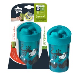 Tommee - Tippee Explora No Knock Cup Lid Blue (NE SE SA) Κύπελλο που δεν Πέφτει με Καπάκι Μπλε για 12m+ 300ml