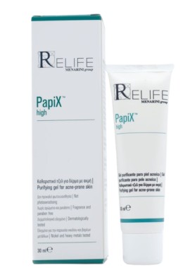Menarini ReLife PapiX High Purifying Gel Ενυδατική Κρέμα Τζελ για Λιπαρές / Ακνεϊκές Επιδερμίδες 30ml