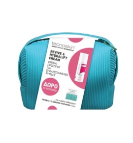 Tecnoskin Promo Revive & Hydra Llift Κρέμα Προσώπου για Επιδερμίδες 40+, 50ml, Δώρο Tecneal Cleansing Μάσκα Προσώπου, 2x6m