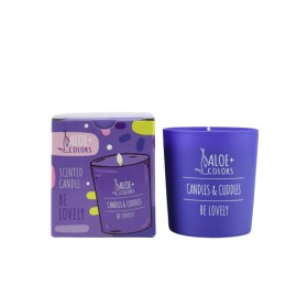 Aloe Colors Scented Soy Candle Be Lovely Κερί Χώρου Σόγιας με Άρωμα Καραμέλα - Πικραμύγδαλο σε Βαζάκι 220gr