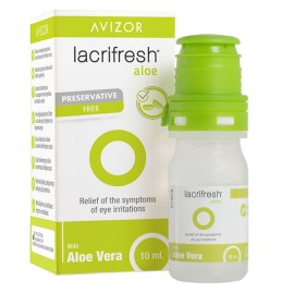 Avizor Lacrifresh Aloe Οφθαλμικές Σταγόνες 10ml