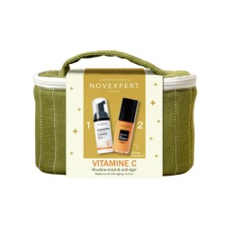 Novexpert PROMO Flash Radiance Cleansing Foam Αφρός Καθαρισμού Προσώπου για Λάμψη 40ml & Vitamin C Booster Serum Ορός Λάμψης με Βιταμίνη C με Ενυδατικές & Αντιγηραντικές Ιδιότητες 30ml