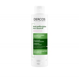 Vichy Dercos Anti Dandruff Sensitive Σαμπουάν Κατά της Ξηροδερμίας, της Πιτυρίδας & του Κνησμού για το Ευαίσθητο Τριχωτό 200ml