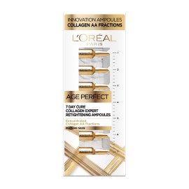 L’Oreal Paris Age Perfect Φροντίδα 7 Ημερών με Κολλαγόνο για Ενίσχυση & Σύσφιξη της Επιδερμίδας 7 Αμπούλες x 1ml