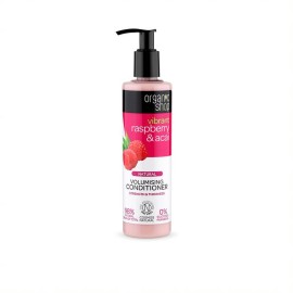 Natura Siberica Organic Shop Organic Raspberry & Acai Οργανικό Βατόμουρο & Acai, Μαλακτικό για Όγκο και Αντοχή 280ml