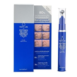 Youth Lab Peptides Reload Wrinkle Εντατική Θεραπεία Τύπου Filler που Γεμίζει Άμεσα τις Ρυτίδες, Μειώνοντας την Ένταση τους 15ml