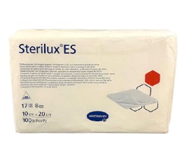 Hartmann Sterilux ES Mη Aποστειρωμένες Γάζες 17 Κλωστών 10x20cm 100 Τεμάχια
