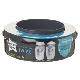 Tommee - Tippee Sangenic Twist & Click Refill Ανταλλακτικά Κάδου Απόρριψης Πάνας 1 Τεμάχιο