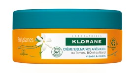 Klorane Polysianes Cream με Tamanu και Monoi After Sun Ενυδατική Κρέμα για Πρόσωπο - Σώμα για Όλους τους Τύπους Επιδερμίδας 200ml