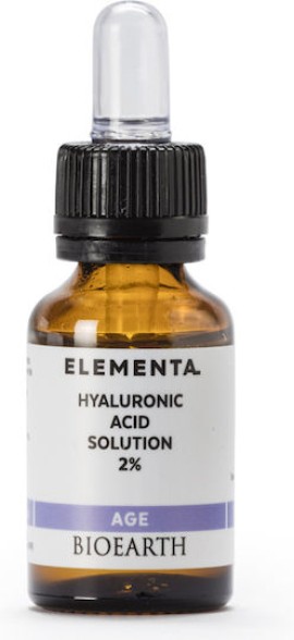 Bioleon Bioearth Age Hyaluronic Acid Solution 2% Αντιρυτιδικός Ορός Προσώπου 15ml