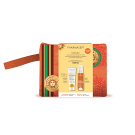 Pharmasept PROMO Heliodor Face Sun Cream SPF50 με Φυσικό Αντηλιακό Φίλτρο Αντηλιακό Προσώπου 50ml & Bronzing Dry Oil Ξηρό Έλαιο Φυσικού Μαυρίσματος 100ml & Νεσεσέρ