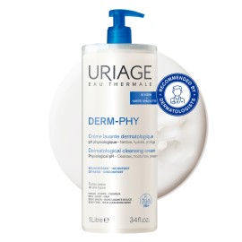 Uriage Eau Thermale Derm PHY Cleansing Cream Κρέμα Καθαρισμού για Πρόσωπο, Σώμα & Μαλλιά 1000ml