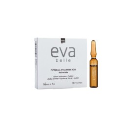 Intermed Eva Belle Peptides & Hyaluronic Acid Αμπούλες με Αντιρυτιδική Δράση για την Περιοχή των Ματιών 5 x 2 ml