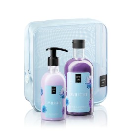 Lavish Care PROMO Twilight Shower Gel Αναζωογονητικό Αφρόλουτρο 500ml & Body Lotion 300ml & Μπλε Νεσεσέρ