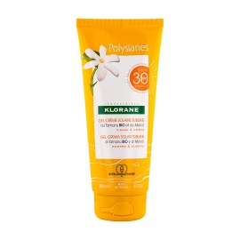 Klorane Polysianes Αντηλιακή Gel Κρέμα SPF30 με Βιολογικό Tamanu & Monoi για το Σώμα 200ml