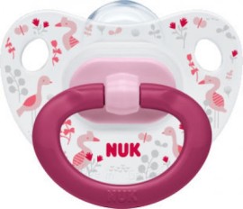 Nuk Happy Days Πιπίλα Σιλικόνης Με Κρίκο 6-18m+ 1 Τεμάχιο [10.736.376]