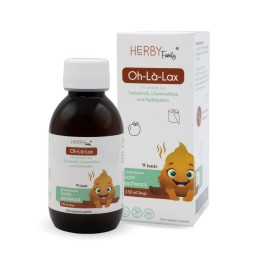 Herby Family Oh La Lax Παιδικό Συμπλήρωμα Διατροφής για την Λειτουργία του Έντερου Γεύση Φρούτου 150ml