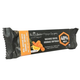 Royal Bars Μπάρα Βρώμης με Βασιλικό Πολτό - Ιπποφαές και Πορτοκάλι 70gr