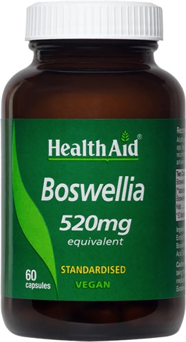 Health Aid Boswelia 520mg Συμπλήρωμα Διατροφής για τα Οστά & τις Αρθρώσεις 60 Κάψουλες