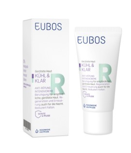 Eubos Cool and Calm R Redness Relieving Intensive Cream Καταπραϋντική Κρέμα Νυκτός Κατά της Ερυθρότητας 30ml