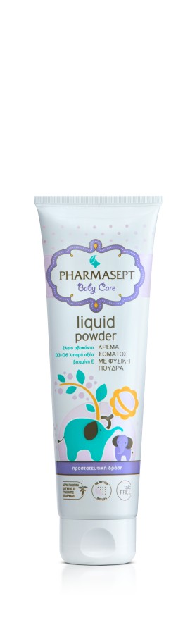 Pharmasept Baby Care Liquid Powder Βρεφική Κρέμα Σώματος με Φυσική Πούδρα 150ml