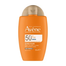Avene Eau Thermale Ultra Fluid Perfecteur SPF50+ Αντηλιακό Προσώπου με Χρώμα 50ml