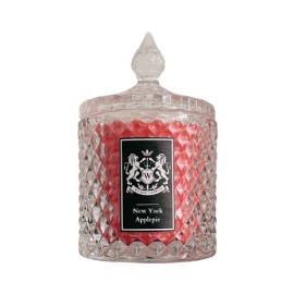 Wicked Candles Αρωματικό Κερί - New York Applepie Κανέλα, Μήλο, Βανίλια 300gr