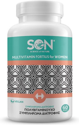 SON Multivitamin Fortius for Women Πολυβιταμίνη για Γυναίκες 60 Δισκία