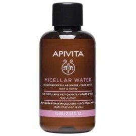 Apivita Mini Micellar Water Νερό Καθαρισμού Για Πρόσωπο / Μάτια (Travel Size) 75ml