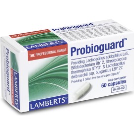 Lamberts Priobioguard Προβιοτικά για την Εξισορρόπηση της Εντερικής Χλωρίδας 60 Κάψουλες